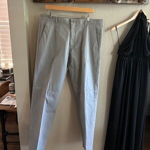Calvin Klein Light Blue-gray Chinos